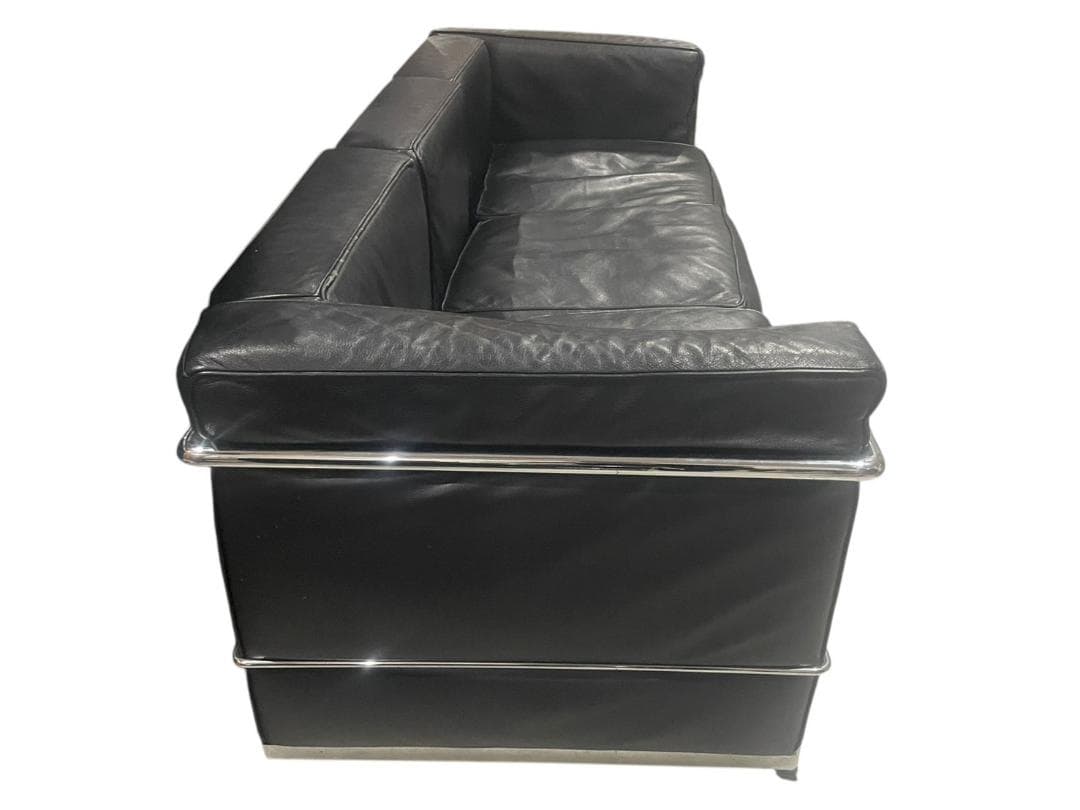 ○ル・コルビジェ Le Corbusier LC2 リプロダクト ソファ 3人用