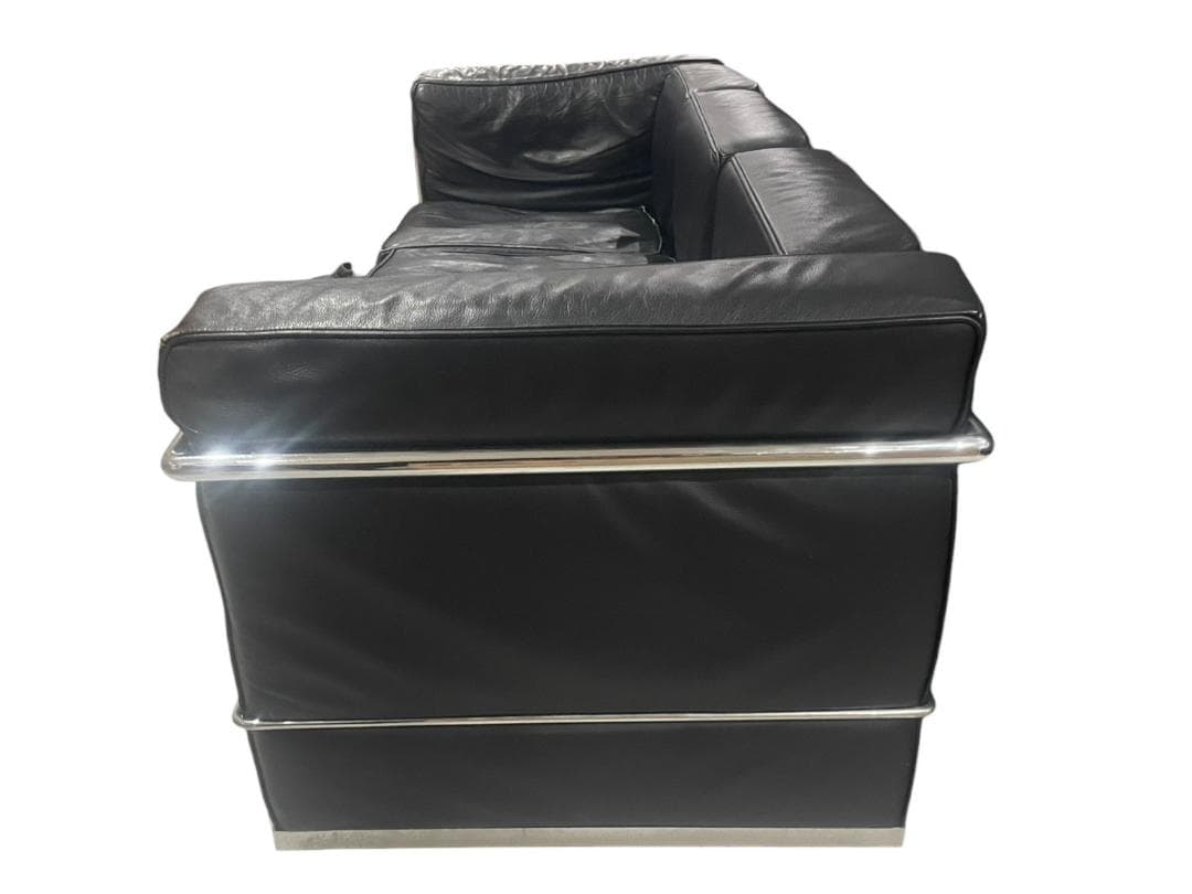 ○ル・コルビジェ Le Corbusier LC2 リプロダクト ソファ 3人用