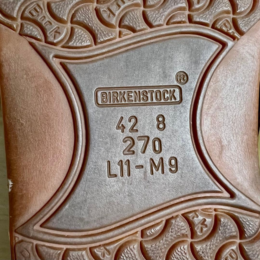 ビルケンシュトック フットプリンツ ミッドランド 27cm 42 本革
