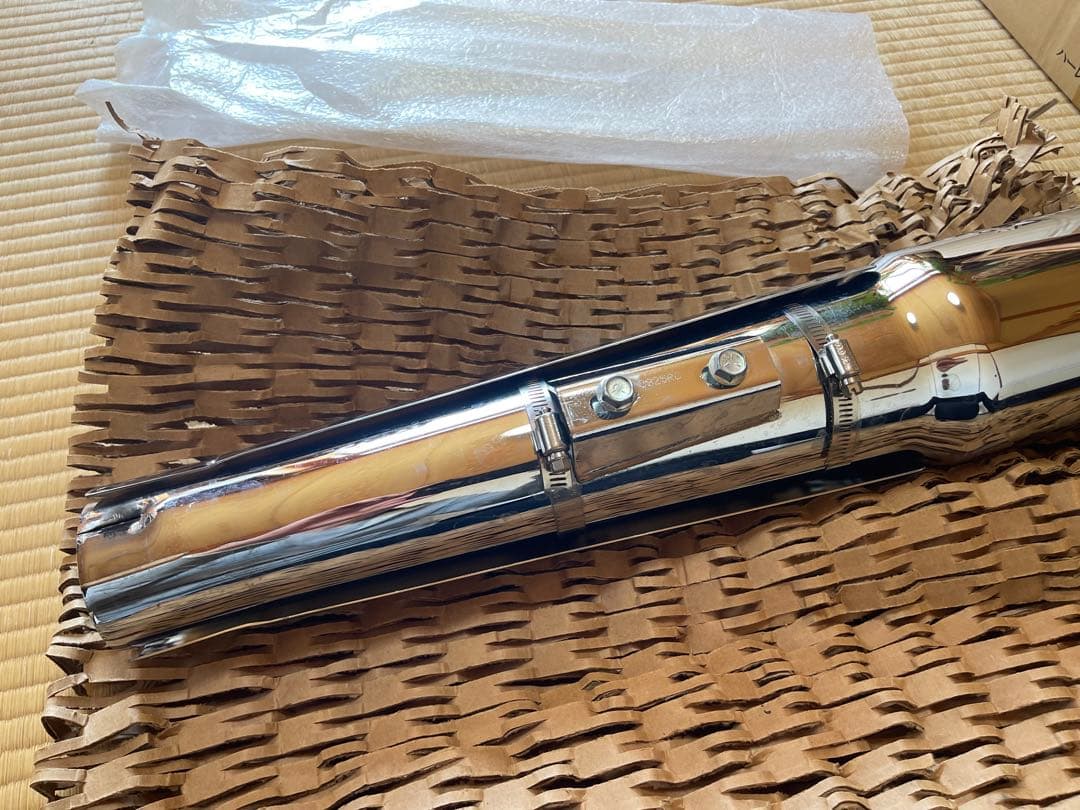 バンスアンドハインズ プロパイプ 2-1 フルエキゾーストマフラー (クローム)