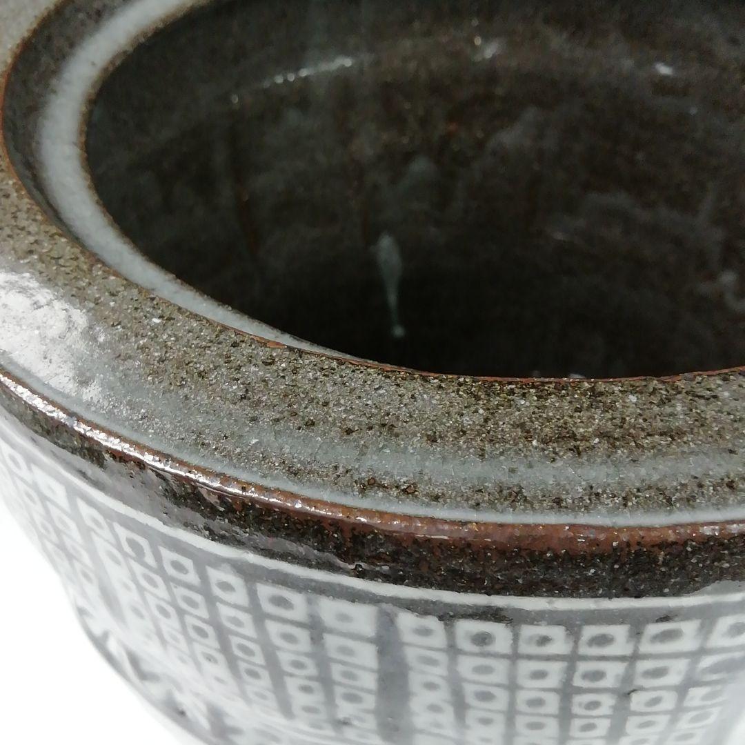 Ｗ１８９　水指　『三島暦手　水指』『山上憲一 造』　共箱　茶道具