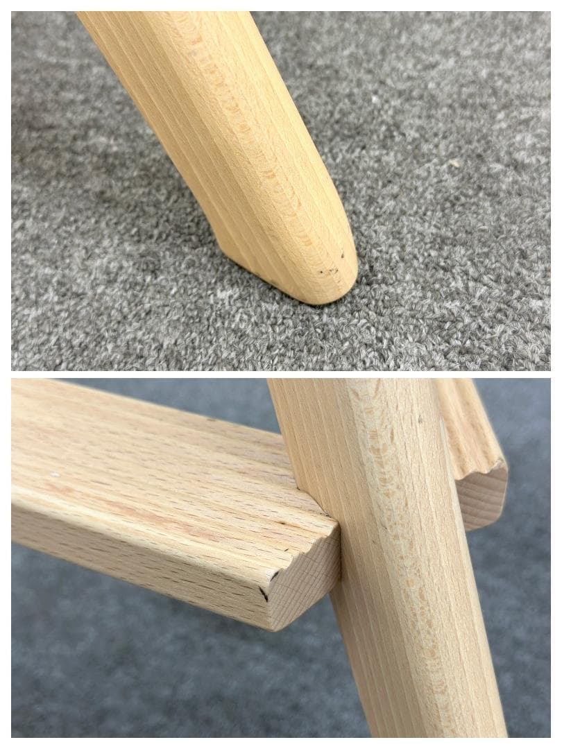 マジス■トム&ジェリー　足掛け＆昇降機能付　ハイカウンターチェア　バーチェア　白