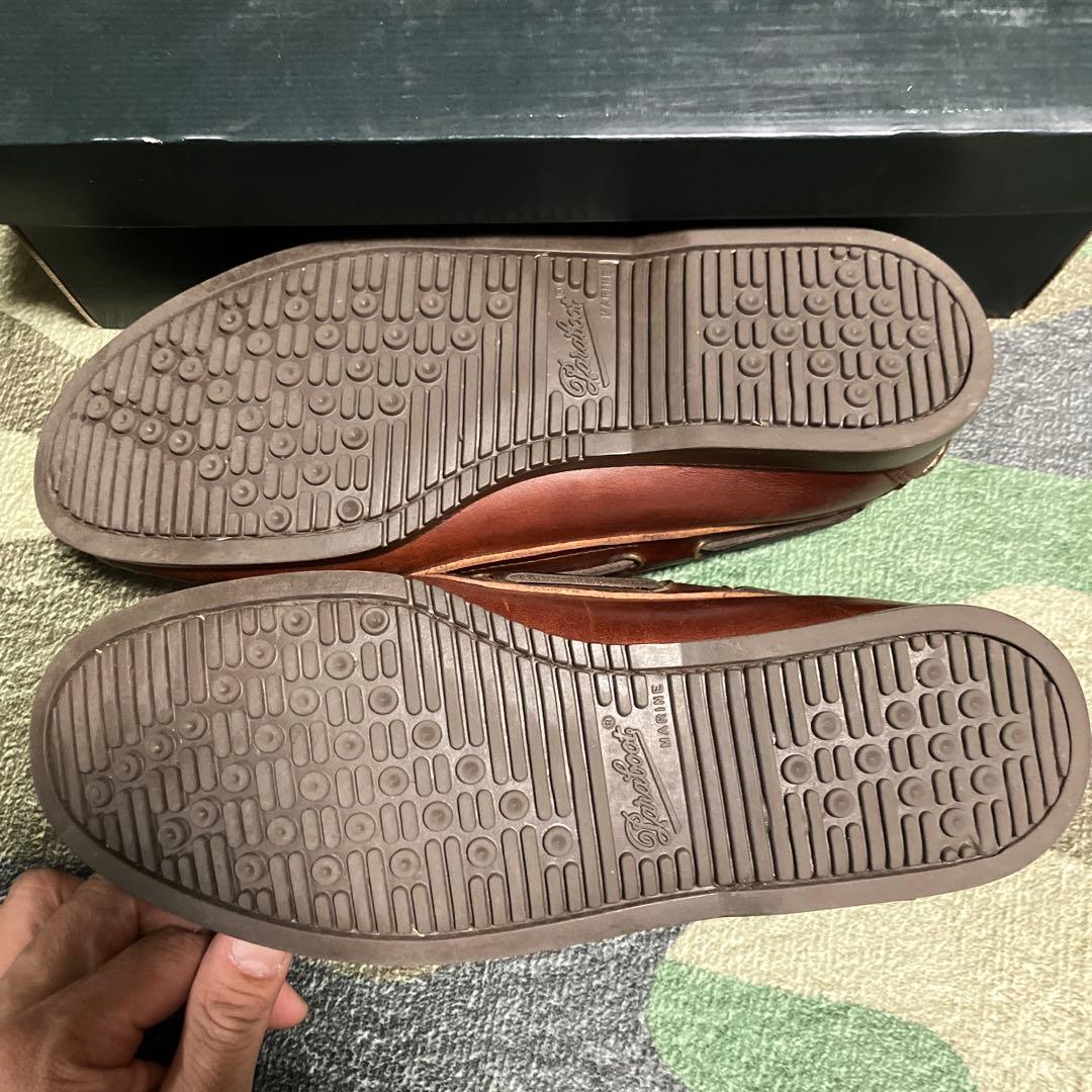 Paraboot Barth Marineモカシンシューズ 28cm