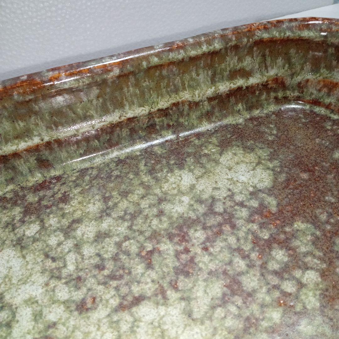 水盤(65cm)華道具　茶道　池坊　変形花器　生け花　小原　草月　花瓶　　自由花