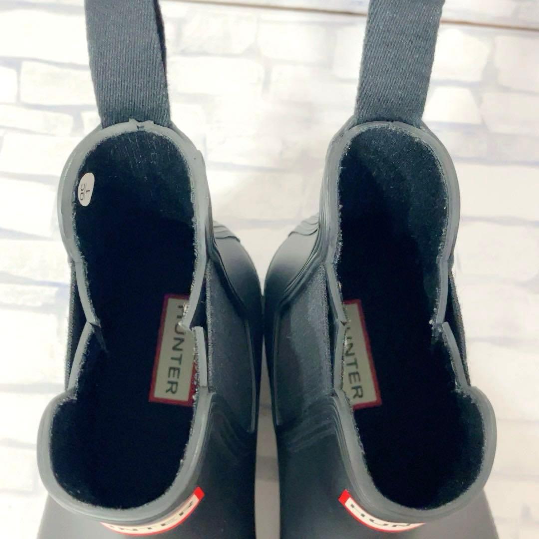 新品 HUNTER ハンター サイドゴア チェルーシー レイン ブーツ 梅雨