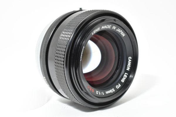 希少極上品★ キヤノン FD 55mm F1.2 S.S.C #750 Oマーク