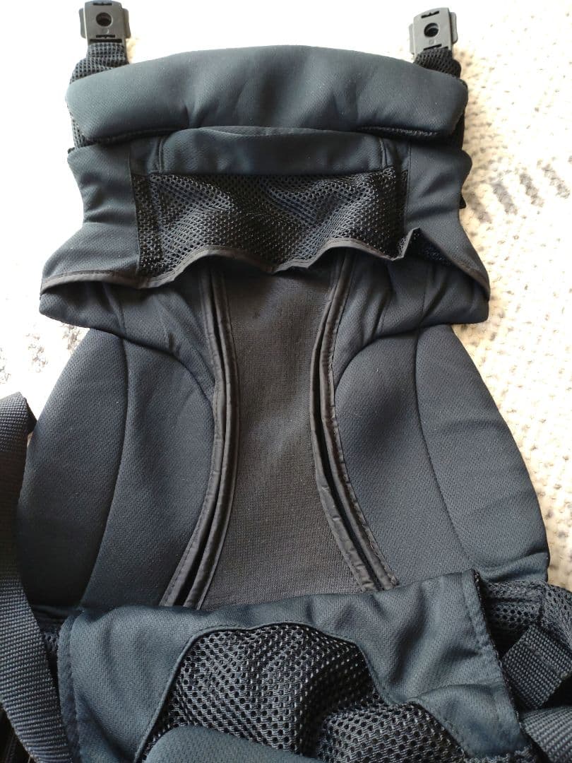 Mori！Aprica アップリカ ラクリス 抱っこひも ブラック