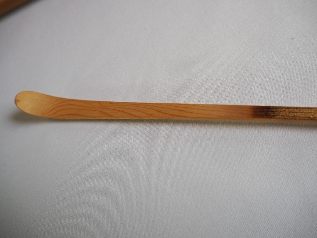 裏千家14世淡々斎宗室御書付『金閣寺古材茶杓』銘：竹窠（共箱）岩木秀斎造