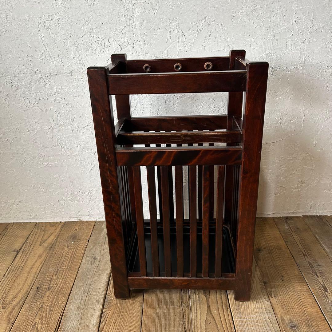 【 希少 】北海道民芸家具 傘立て