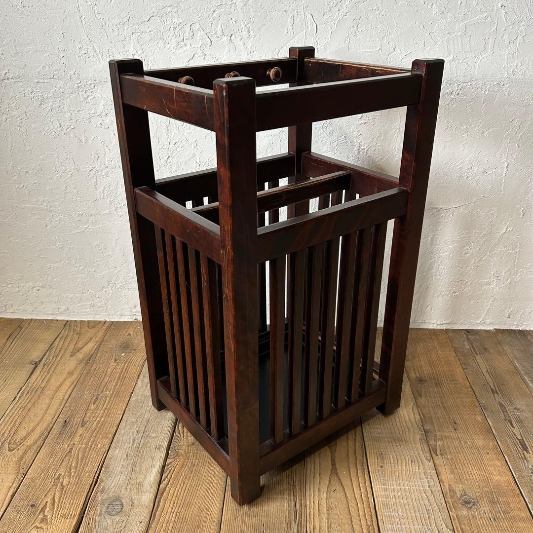 【 希少 】北海道民芸家具 傘立て