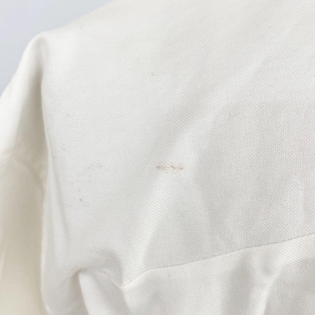 【希少】トリココムデギャルソン 長袖 丸襟シャツ M 白シャツ