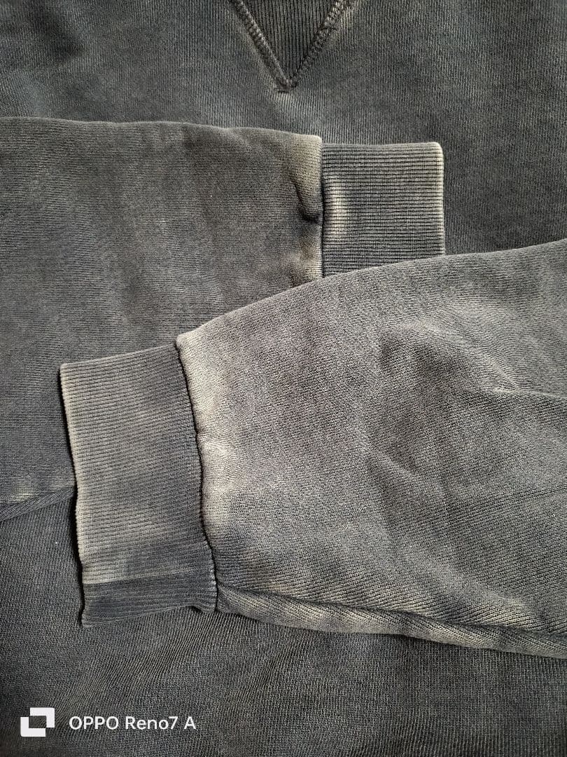 entire studios スウェットトレーナー サイズS ガーメントダイ 黒