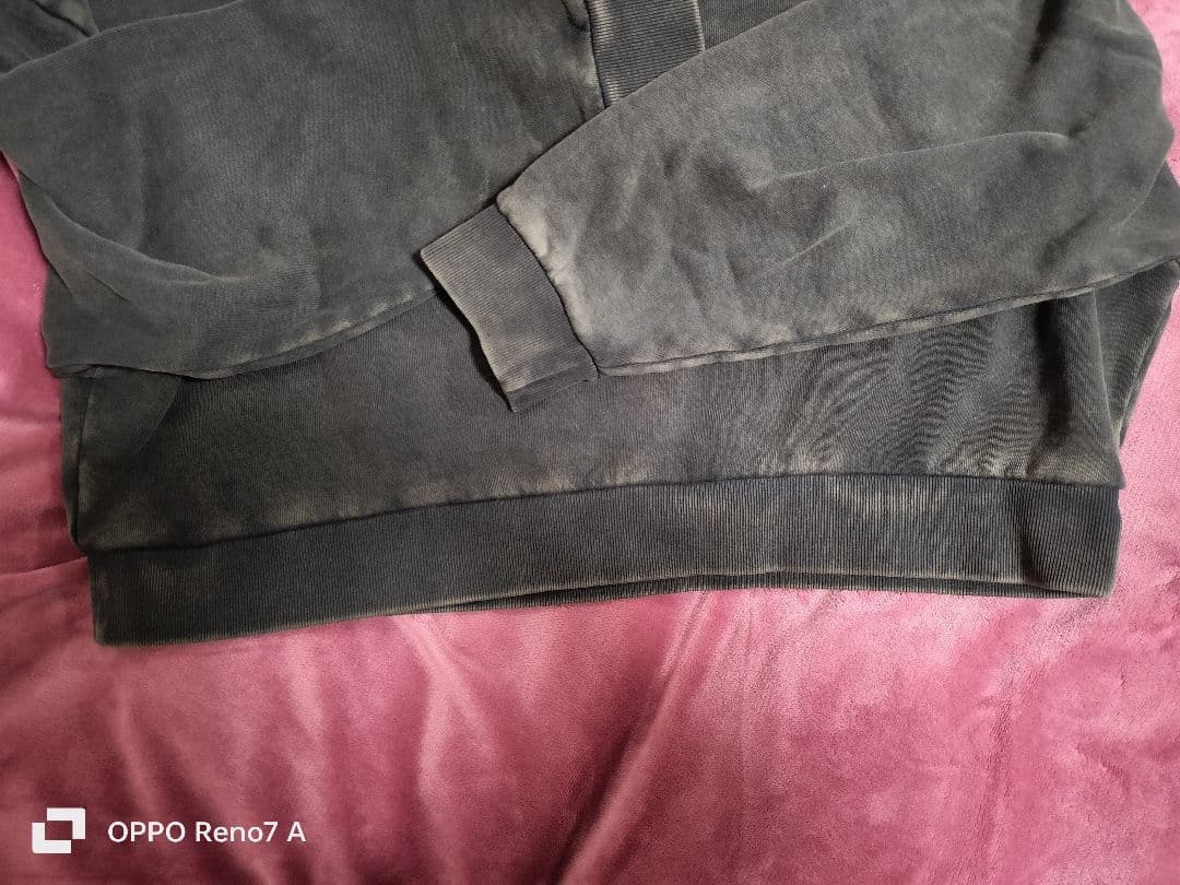 entire studios スウェットトレーナー サイズS ガーメントダイ 黒