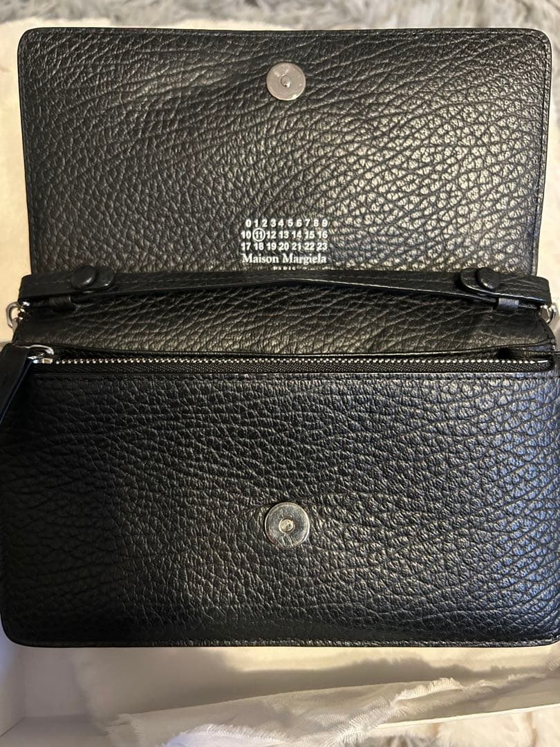 Maison Margiela ブラックチェーンウォレットふ