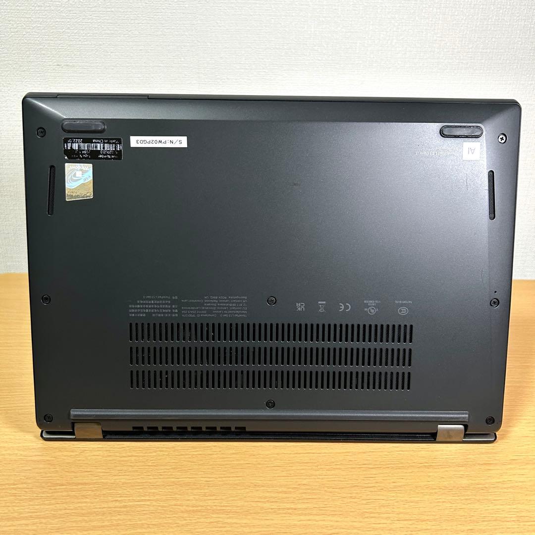 Windowsノート本体 Lenovo ThinkPad L13 Gen3 i7 16GB 512GB