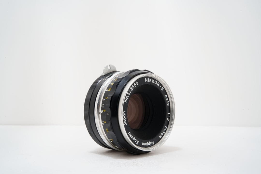 【レア】作例 NIKON NIKKOR-S Auto 1:2 f=5cm 9枚絞