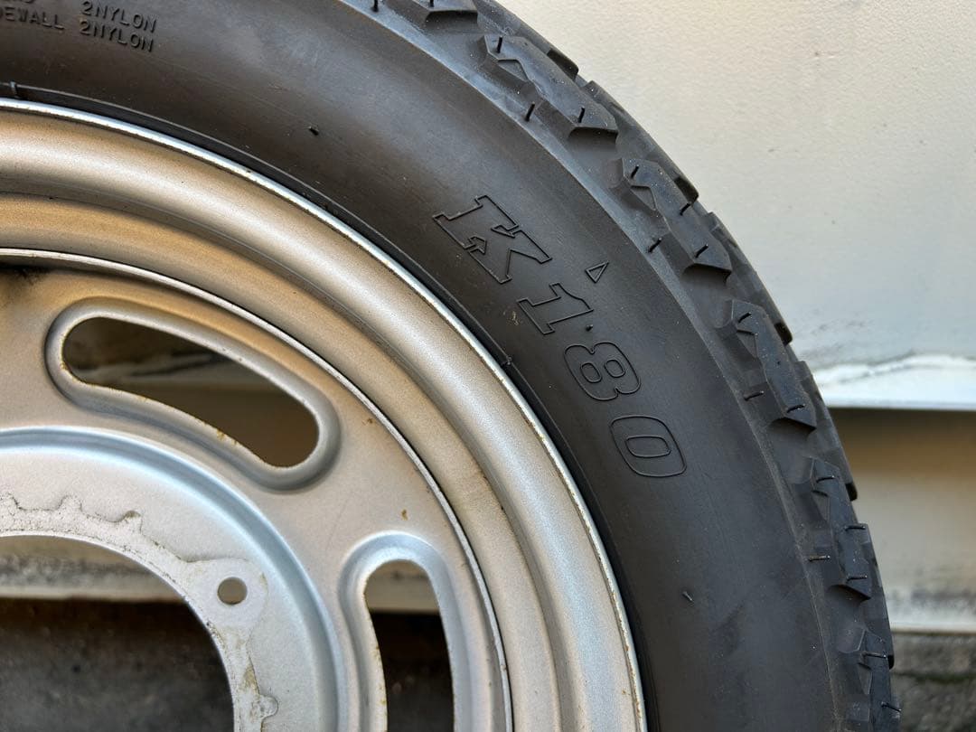 エイプ100前後　純正ホイールセット