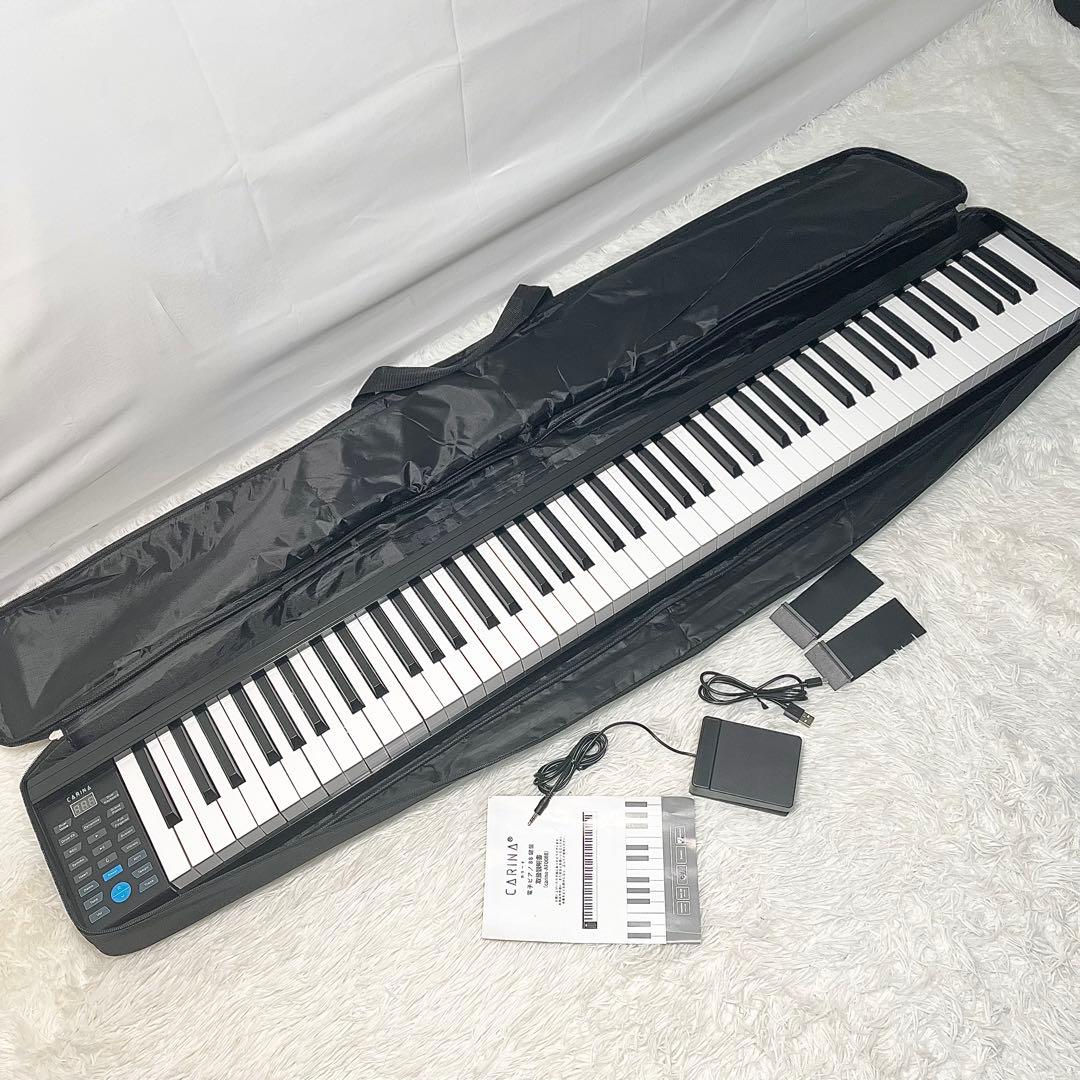 【美品】CARINA 電子ピアノ AF0088 88鍵 使用数回 動作確認済