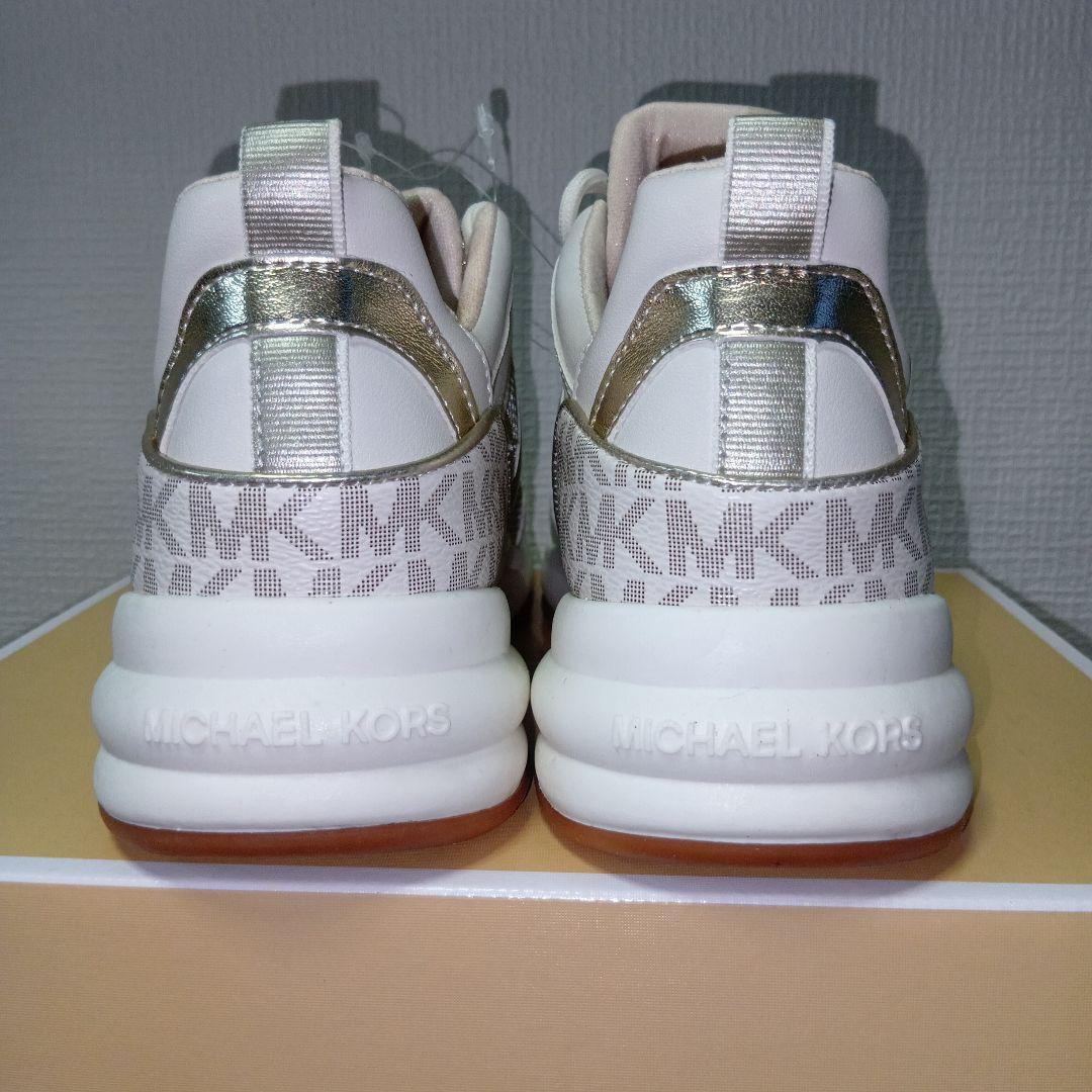 MICHAEL KORS OLYMPIA バニラスニーカー・キッズ ２２cm新品