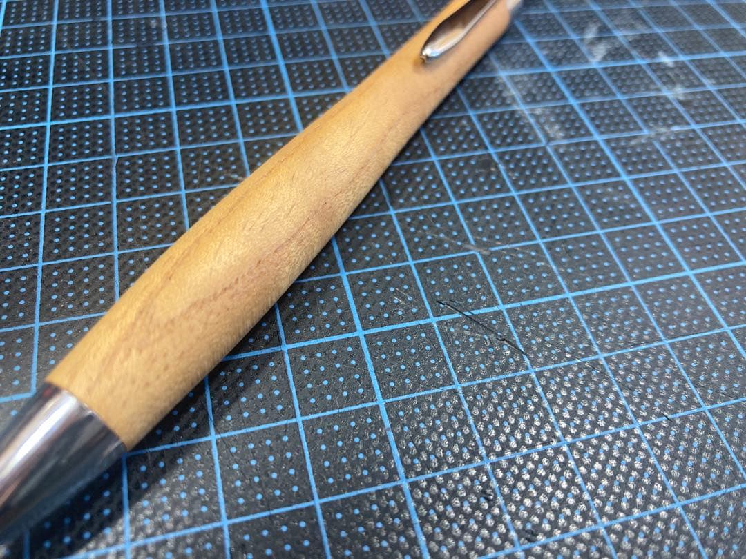 御蔵島 金桑 桑 木軸 シャーペン 野原工芸 こぶた工房 ウッドペンクラフト