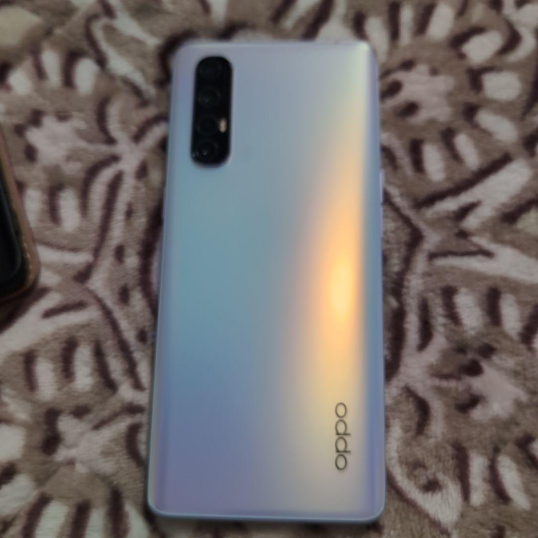 OPPO スマートフォン グラデーションシルバー 本体