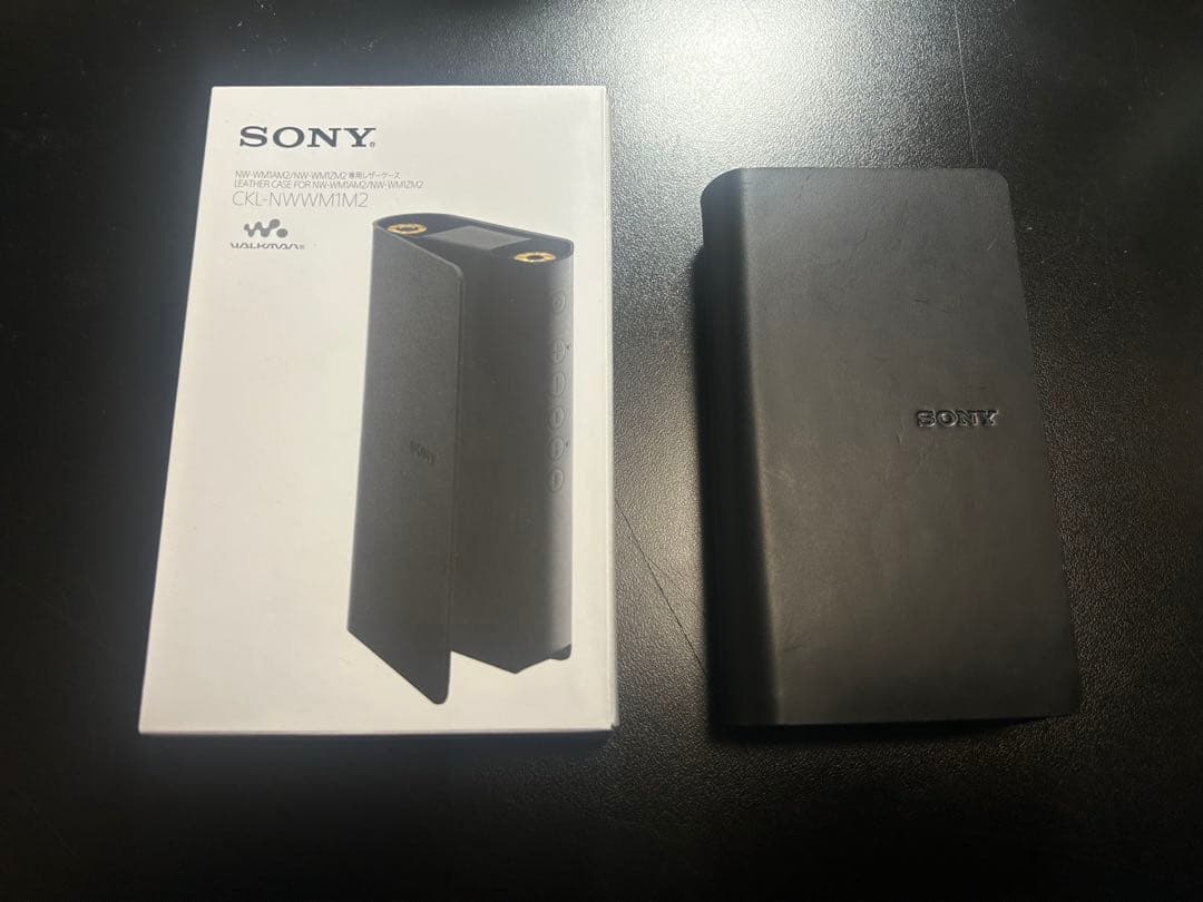 NW-WM1ZM2本体＋レザーケース
