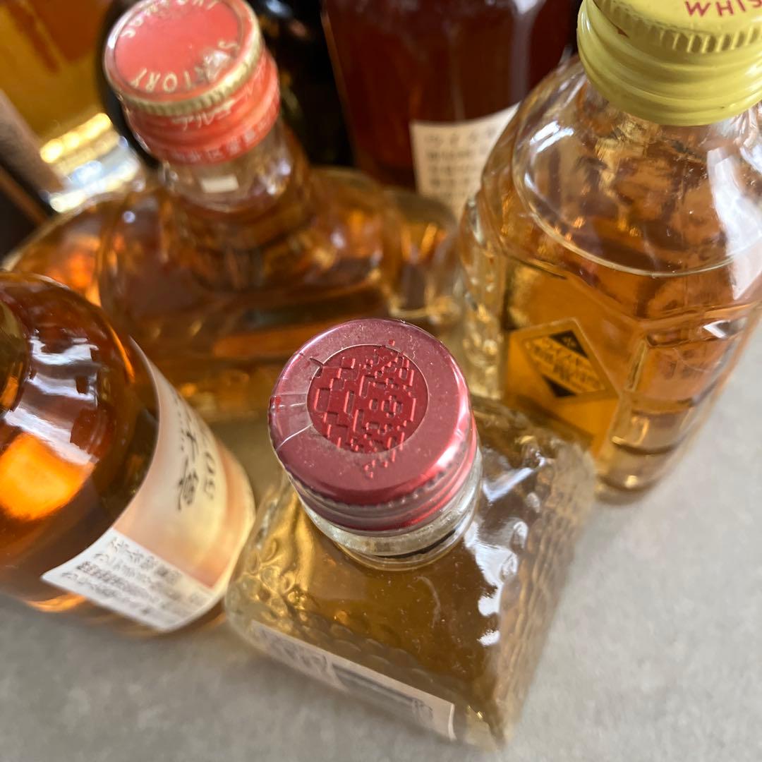 サントリー キリン ミニボトル ウイスキー　セット　山﨑12年 響17年