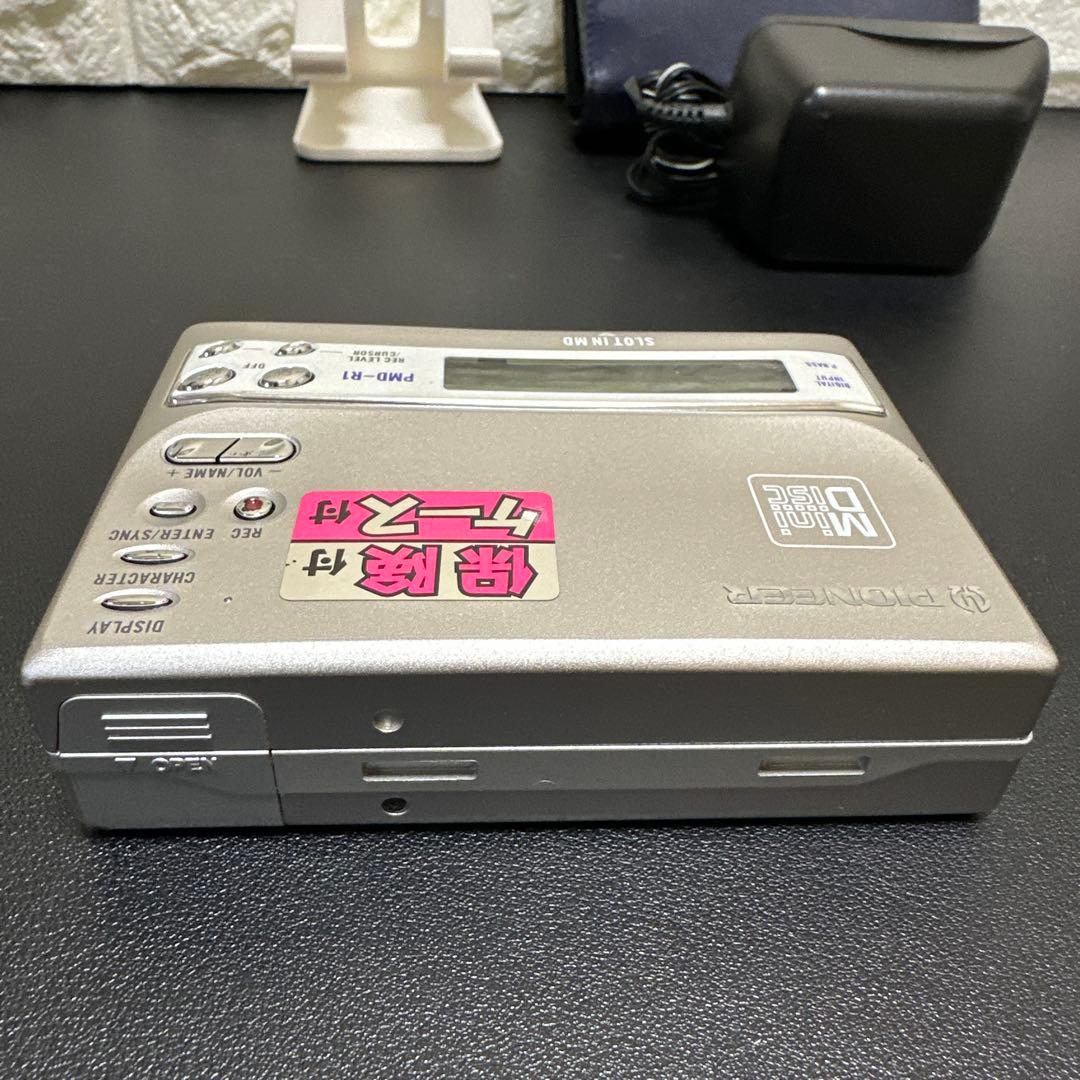 希少PIONEER MDレコーダー PMD-R1通電確認済　ジャンク扱い　美品