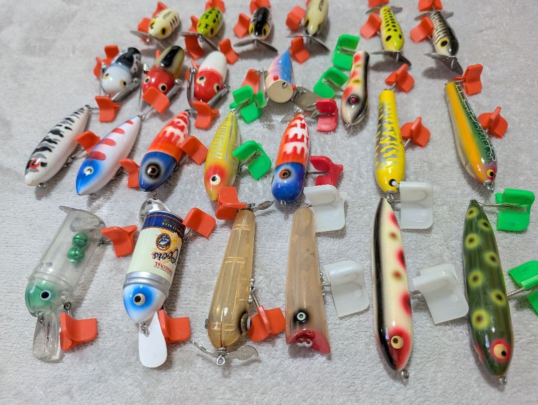 バス　トップウォータープラグ　５２個まとめ売り