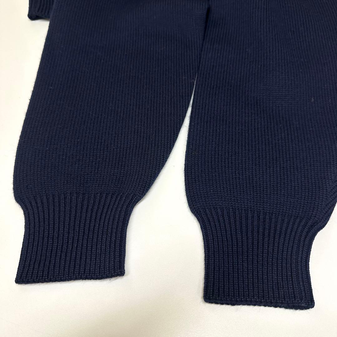 Papas パパス セーター ニット papasウールニット オールドロゴ