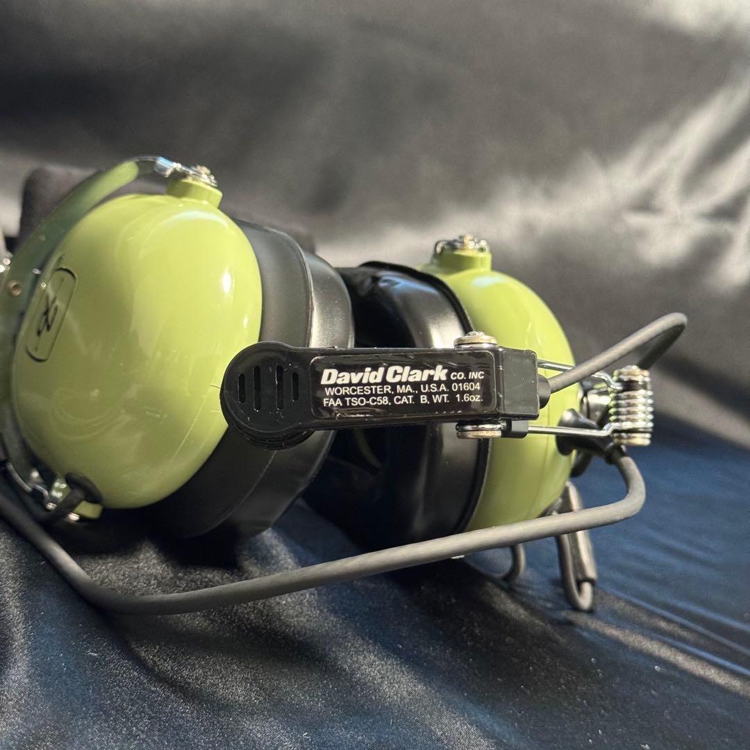 【美品】David Clark Ｈ10-30 ( 固定翼用 ) 航空ヘッドセット