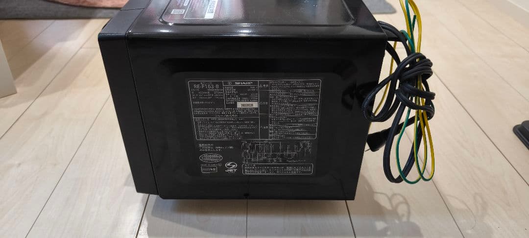 SHARP　RE-F163-B 2023年製 電子レンジ 中古美品