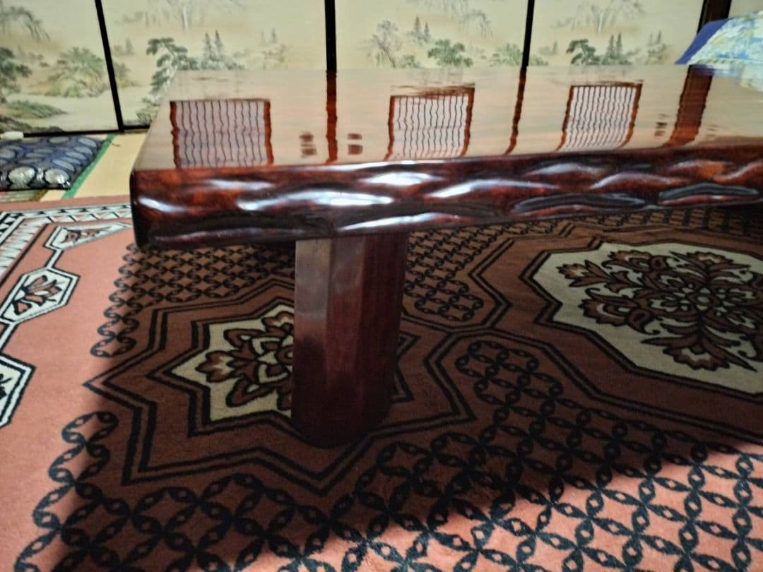 一枚板　大型座卓 長方形