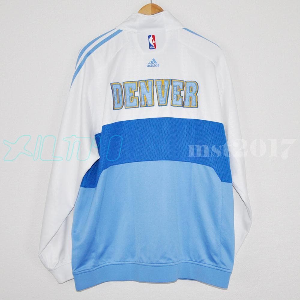 【NBA ウォームアップ】adidas ナゲッツ ウォームアップジャケット