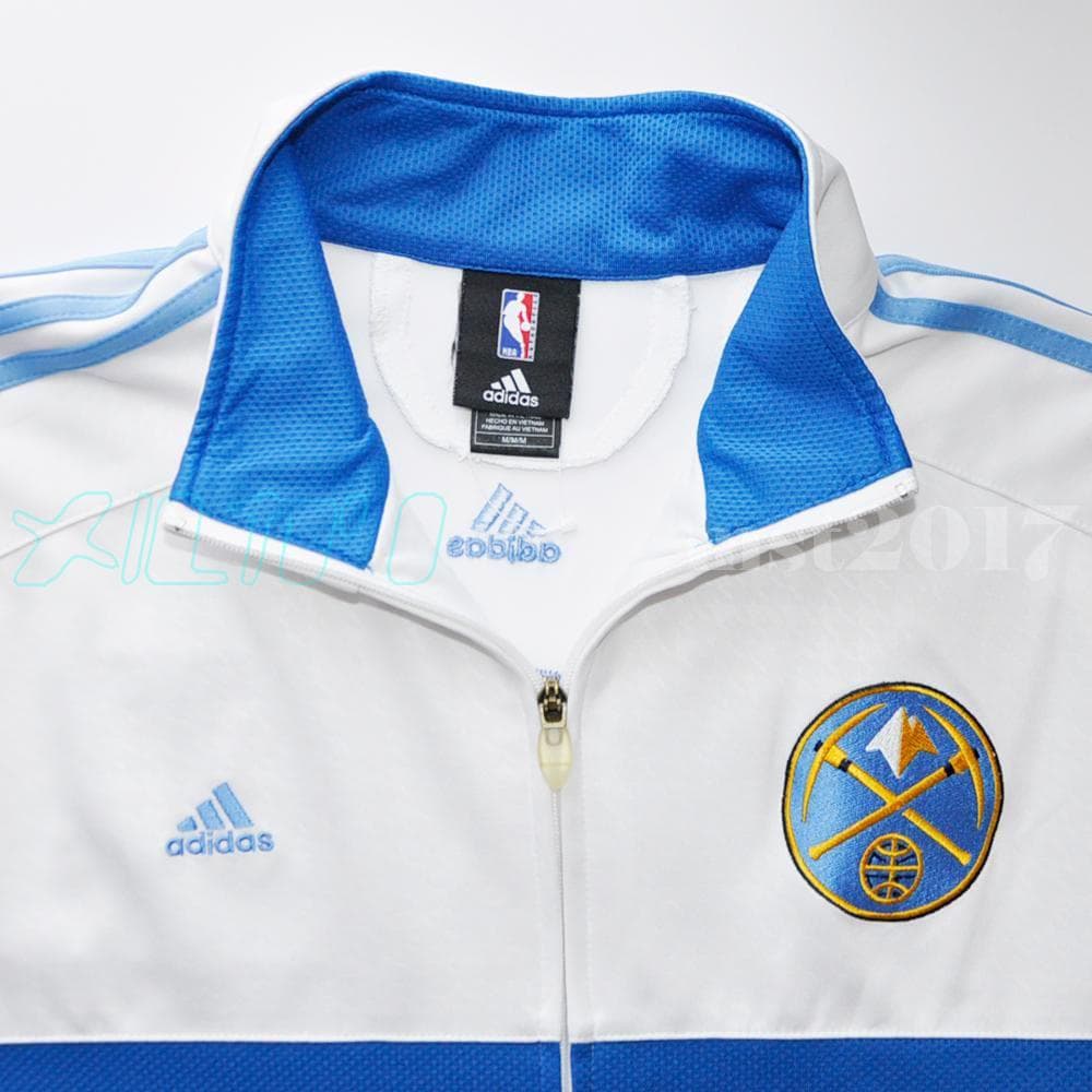 【NBA ウォームアップ】adidas ナゲッツ ウォームアップジャケット