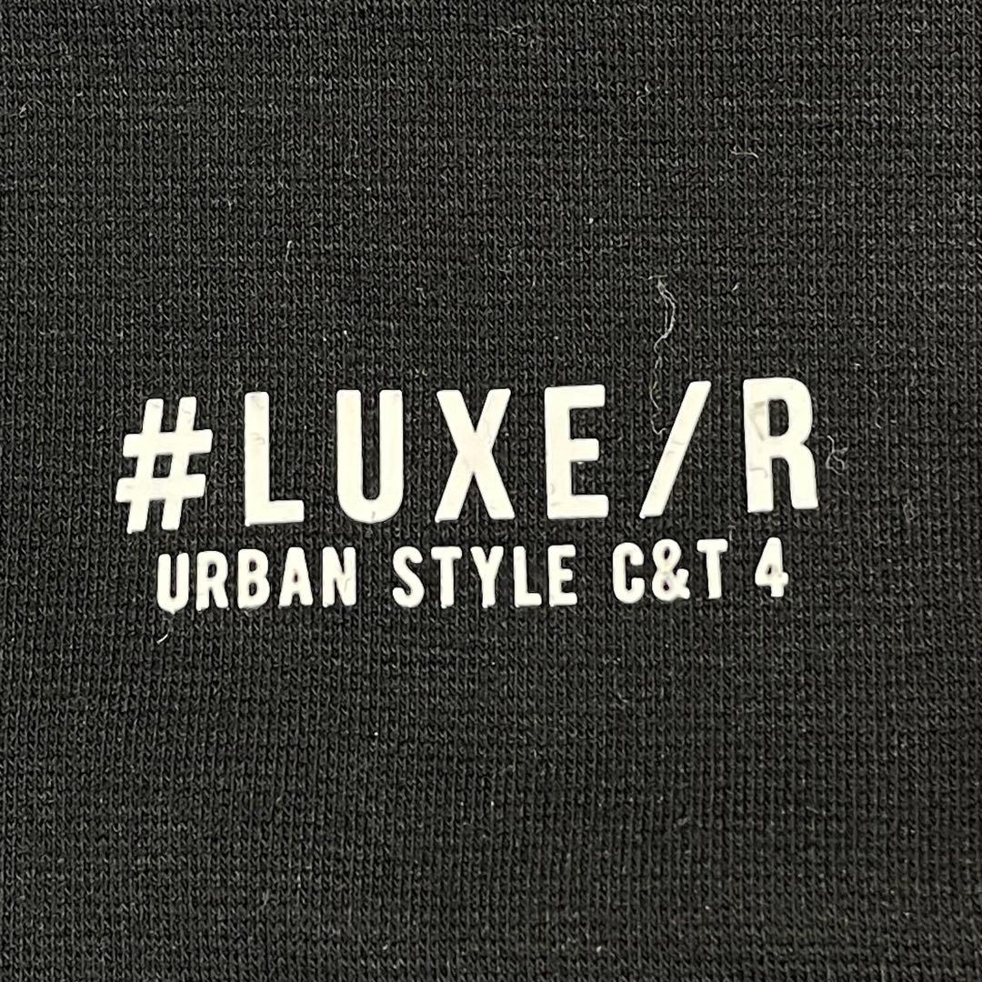 LUXE/R ジャージ　パーカー　セットアップ　M ブラック