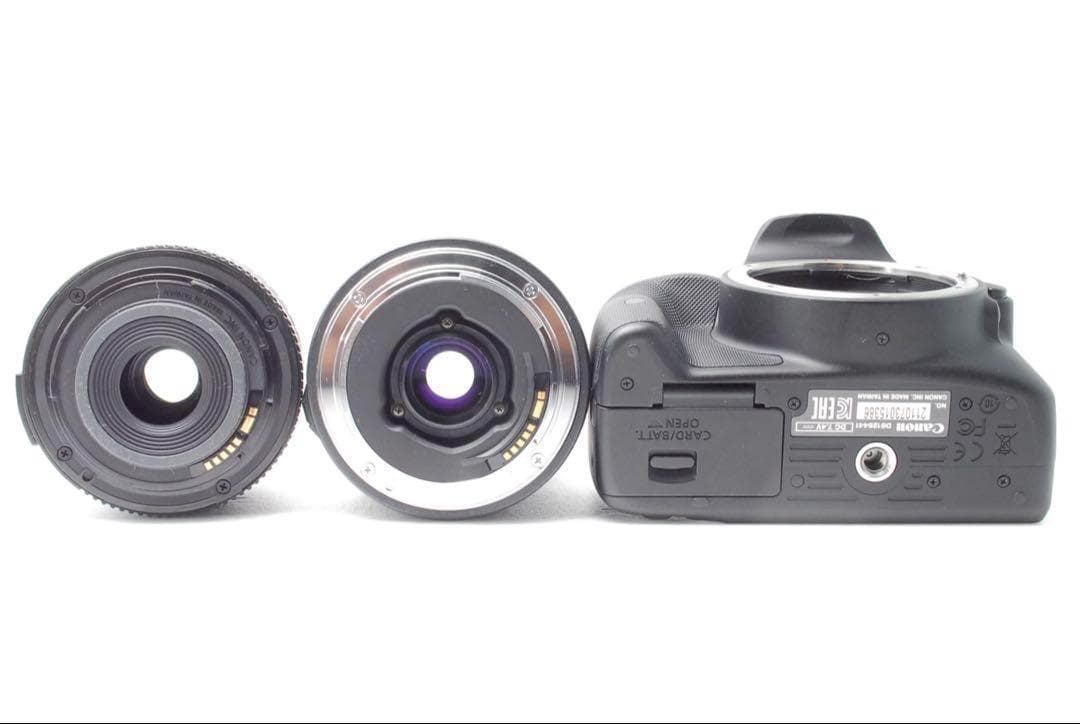 ✨超望遠デビュー✨初心者さんも安心✨✨CANON KISS X7✨ダブルレンズ