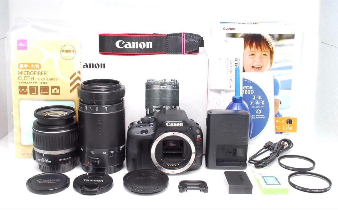 ✨超望遠デビュー✨初心者さんも安心✨✨CANON KISS X7✨ダブルレンズ