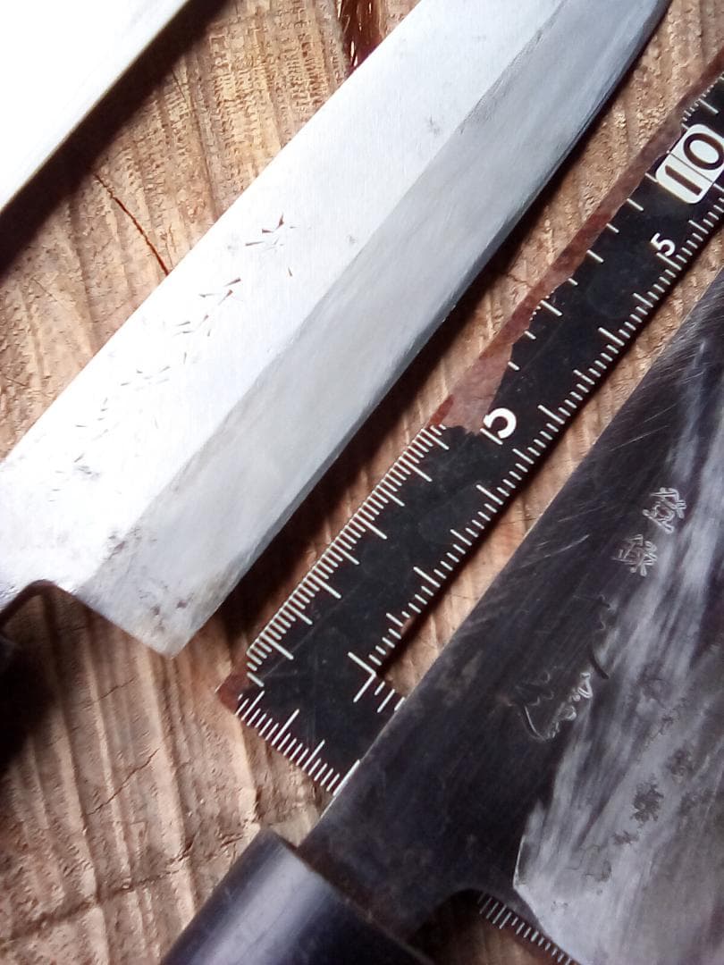 中古　和包丁　5本　鋼