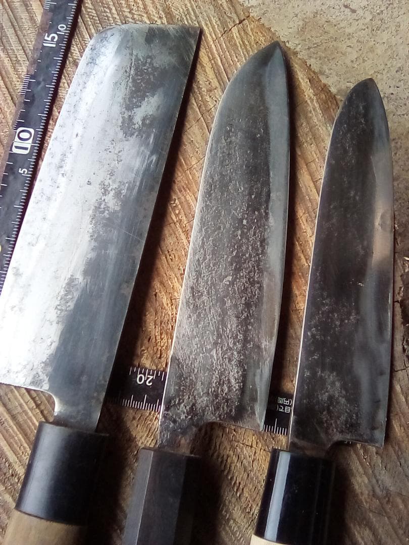 中古　和包丁　5本　鋼