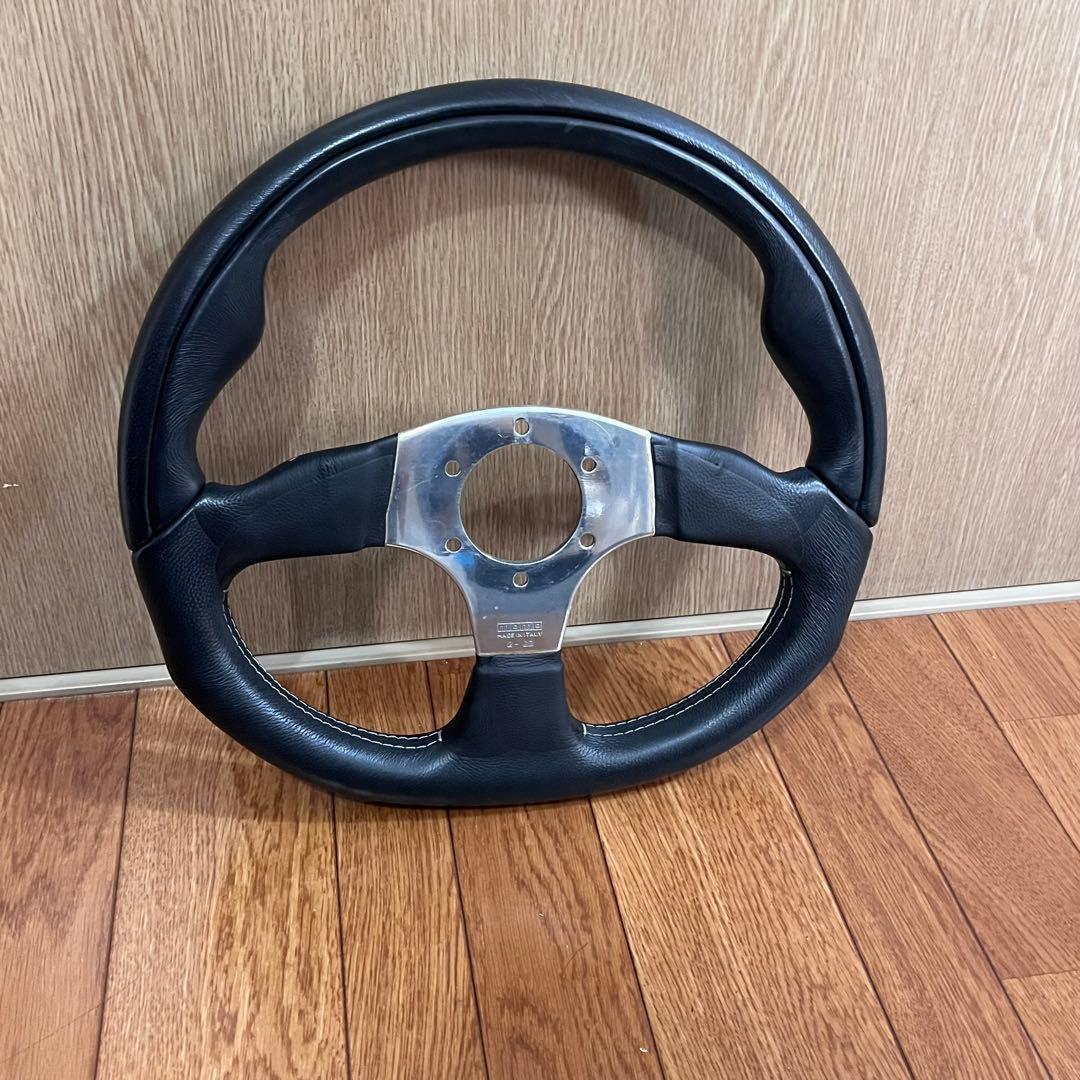 MOMO ステアリング 3スポーク 本体 モモステ ブラック 黒
