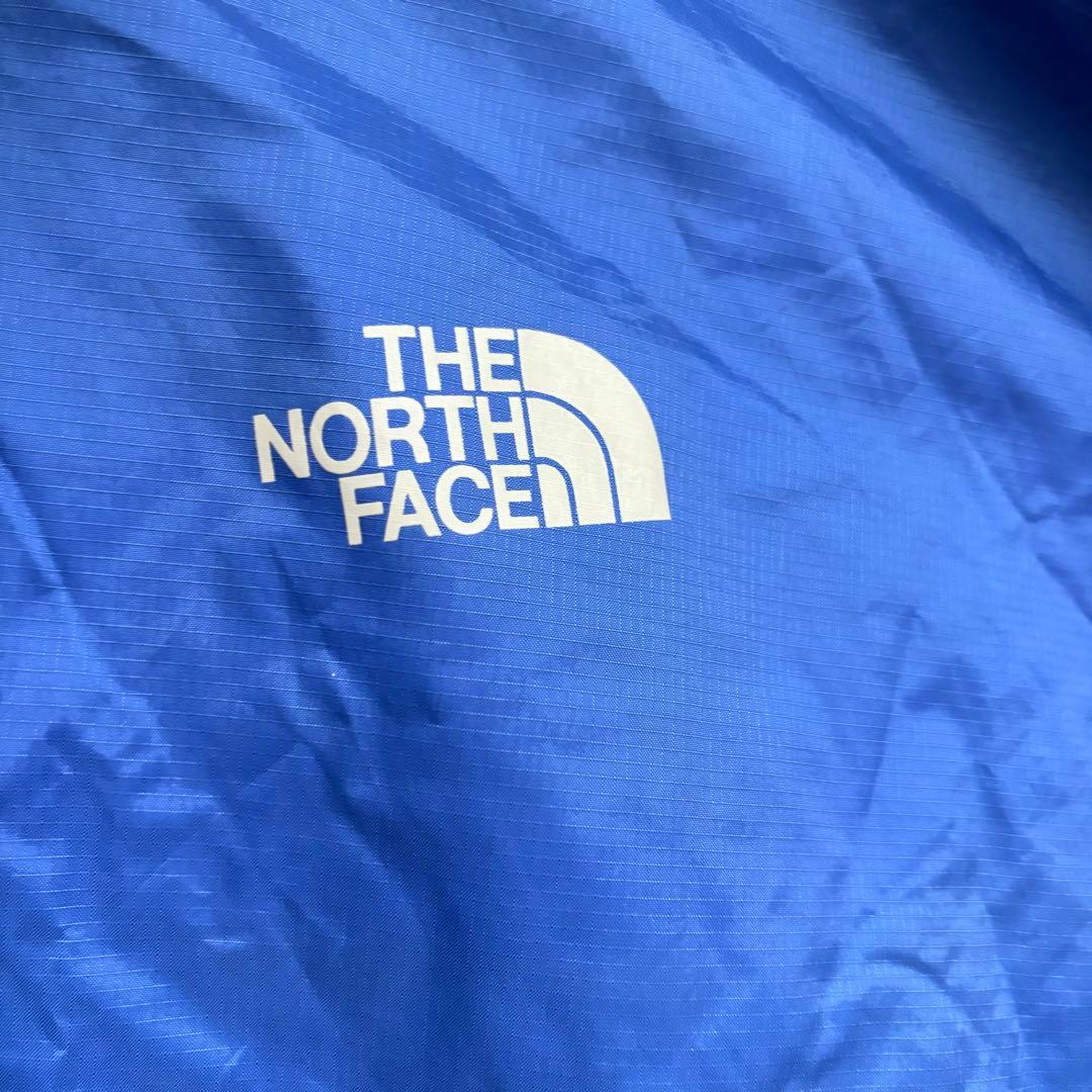 極美品✨ 希少 ノースフェイス ポンチョ レインコート 大きめ Lサイズ ブルー