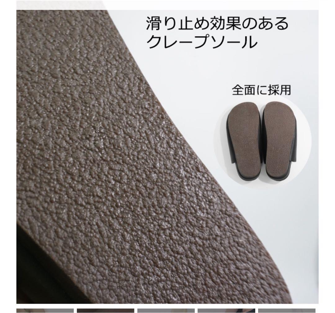 Diu撥水レザー オープントゥミュール