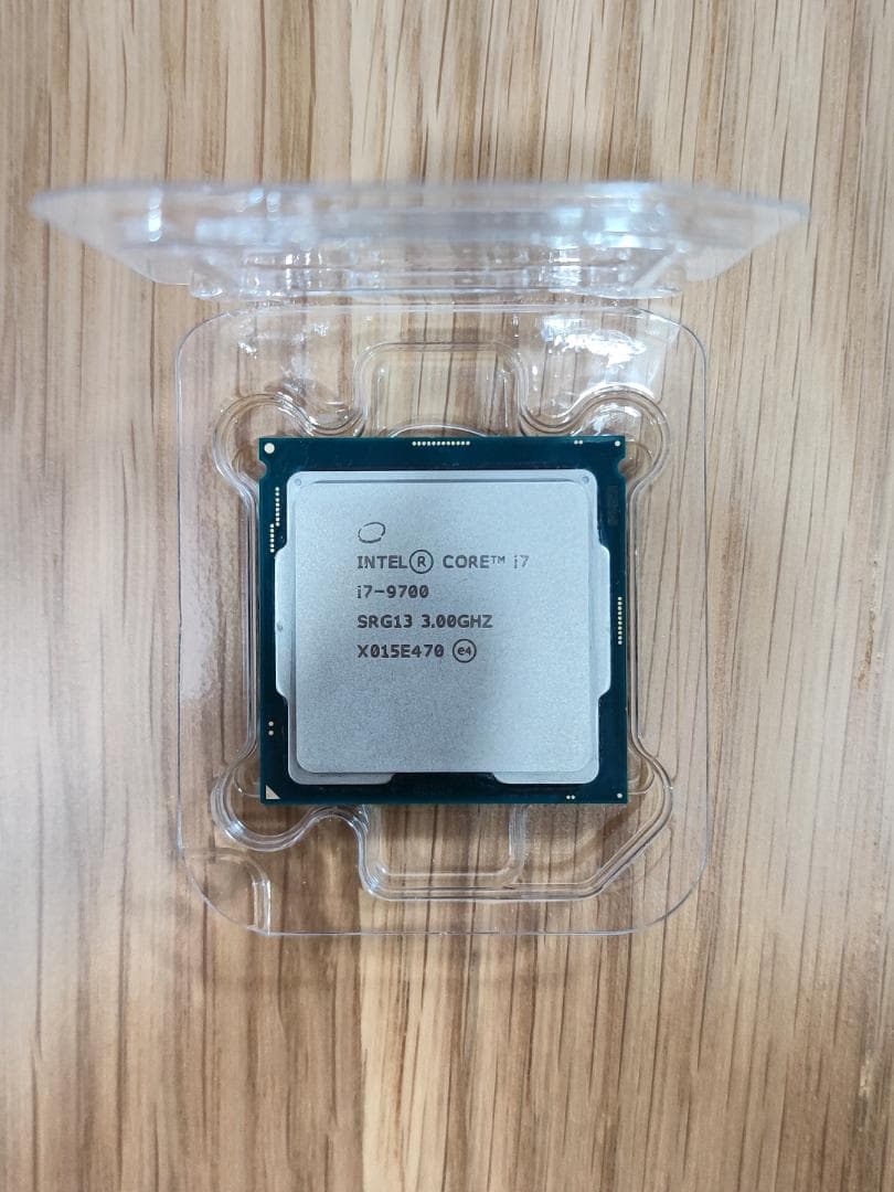 【動作確認済】Intel Core i9-9700 CPU