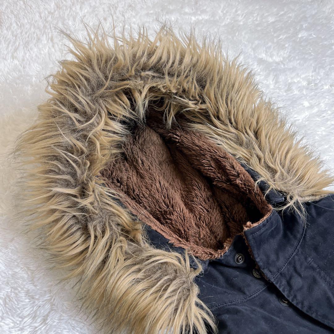 レア✨HYSTERIC GLAMOUR モッズコート プリマロフト ファー 黒