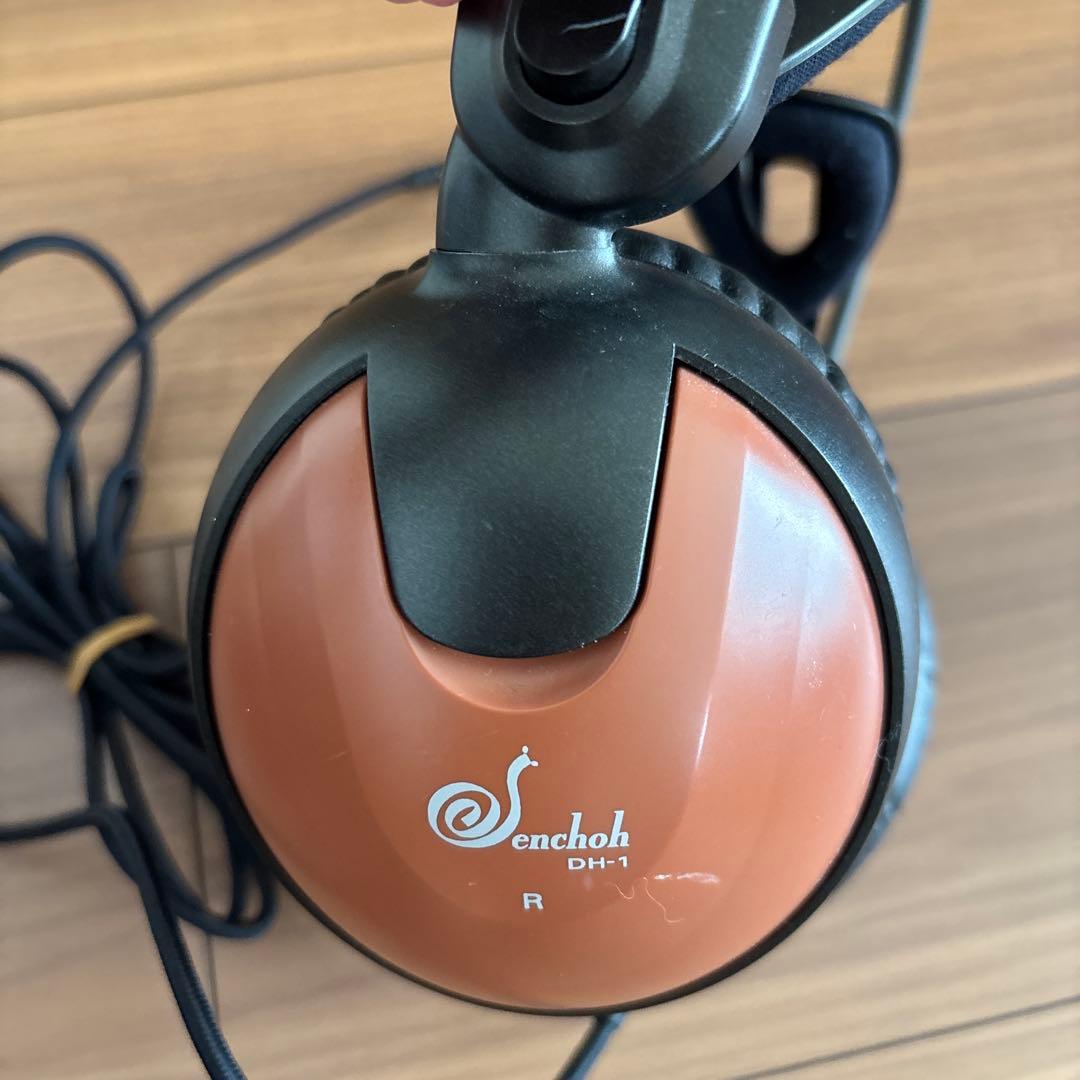 伝聴研　DH-1 有線ヘッドフォン　ブレインスイッチBOX