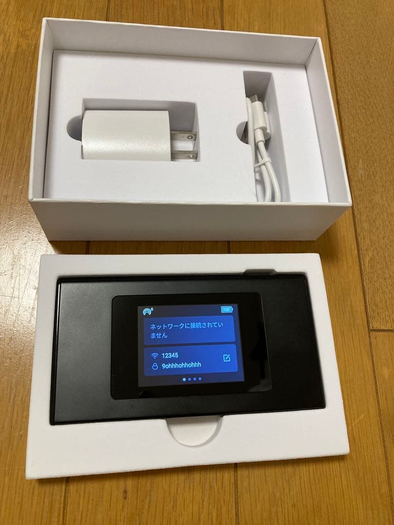 【美品‼️】リチャージwifiモバイルルーター