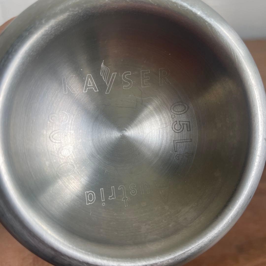 【2本セット】KAYSER ホイップディスペンサー 0.5L＋ミニガスボンベ付き