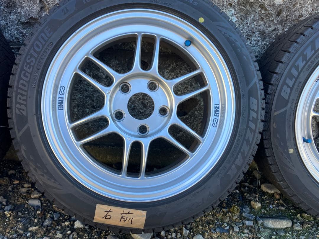 ENKEI RPF1 16×7j 5H BLIZZAK VRX3 スイフト