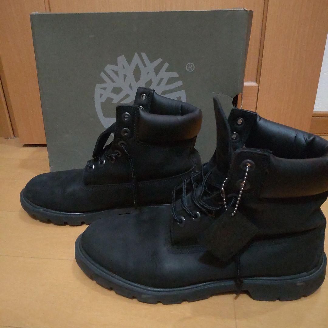 【ケア済・値下げ可】Timberland ブラック ワークブーツ 27cm